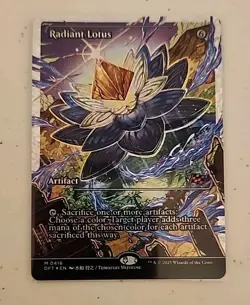 Radiant Lotus (Showcase) (Fracture Foil) Aetherdrift Foil - Image 1