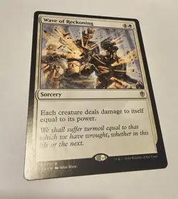 Wave of Reckoning Commander 2016 MTG Magic The Gathering NM - Image 1