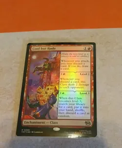 Cool but Rude FOIL Teenage Mutant Ninja Turtles Pack Fresh MTG MINT 🔥 - Image 1