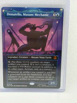 Donatello, Mutant Mechanic (Borderless) Teenage Mutant Ninja Turtles Foil 0216 - Image 1