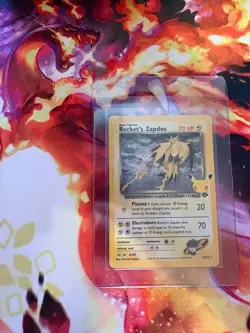2000 Pokemon Rocket's Zapdos Celebrations: Classic Collection Rare #15/132 NM - Image 1