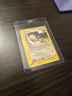 Meowth Expedition Base Set 121/165 Common Vintage Pokemon TCG Card - Image 3