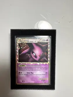 2010 POKEMON HG&SS UNDAUNTED ESPEON PRIME 81/90 ULTRA RARE HOLO FOIL NM - Image 1