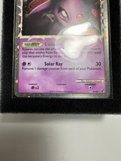 2010 POKEMON HG&SS UNDAUNTED ESPEON PRIME 81/90 ULTRA RARE HOLO FOIL NM - Image 2