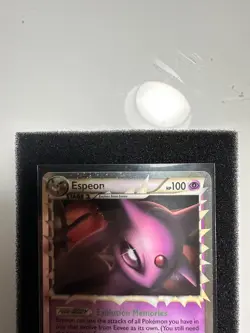 2010 POKEMON HG&SS UNDAUNTED ESPEON PRIME 81/90 ULTRA RARE HOLO FOIL NM - Image 3