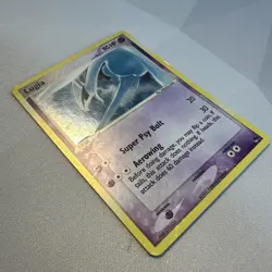 Pokemon TCG Lugia Pop Series 5 Holo Rare Card 2/17 MP Condition Scratches - Image 3