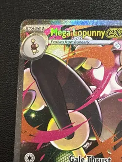 Mega Lopunny ex 128/094 Special Illustration Rare Phantasmal Flames Pokemon NM - Image 2