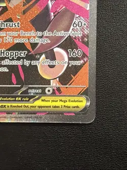 Mega Lopunny ex 128/094 Special Illustration Rare Phantasmal Flames Pokemon NM - Image 4