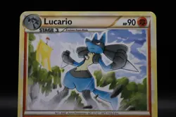 Lucario 19/95 Unleashed Regular 2010 English Pokemon TCG LP - Image 3
