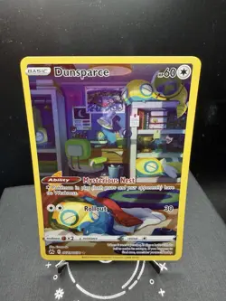 Pokemon TCG SWSH Crown Zenith Dunsparce GG23/GG70 Galarian Gallery Full Art NM! - Image 1