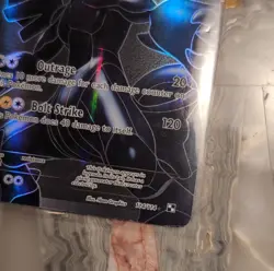 Pokemon Reshiram 113/114 Black & White Ultra Rare Basic 130 HP Full Art Holo - Image 4