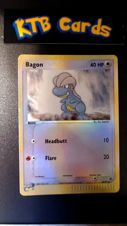 Pokemon - Bagon - REVERSE HOLO - EX Dragon - 49/97 - LP - Image 2