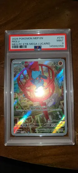 Riolu [Pokemon Center] #10 Pokemon Promo (PSA 9) - Image 2
