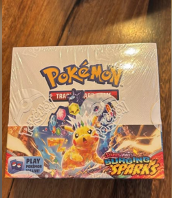 Pokemon TCG: Scarlet & Violet Surging Sparks Booster Box (36 Packs) NEW! SEALED! - Image 1