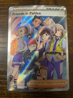 Friends in Paldea 137/131 Pokemon Sv: Prismatic Evolutions Full Art - Image 1
