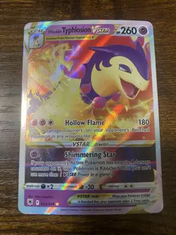 Pokemon TCG Hisuian Typhlosion Vstar Astral Radiance 054/189 - Image 1