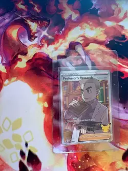 Pokemon TCG Professors Research Professor Oak 24/25 Celebrations Holo NM - Image 1