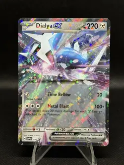 Pokemon Dialga EX Promo SV Scarlet & Violet 180 Holo Basic 220 HP English - Image 1