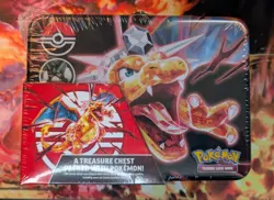 Pokemon TCG Fall 2023 Collectors Chest Lunchbox Tin Charizard 6 Booster Packs 820650853050 - Image 1