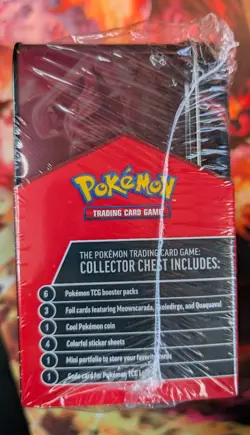 Pokemon TCG Fall 2023 Collectors Chest Lunchbox Tin Charizard 6 Booster Packs 820650853050 - Image 5