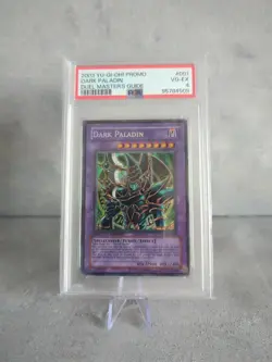 2003 Yu-Gi-Oh Promo Dark Paladin Duel Master's Guide PSA 4 - Image 1