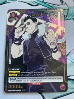 Greed UE09BT/FMA-1-082 U 1 Star | Union Arena TCG NM - Image 1