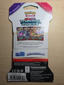 Pokemon Pokemon Trading Card Game Scarlet & Violet Temporal Forces Booster Pack - Image 2