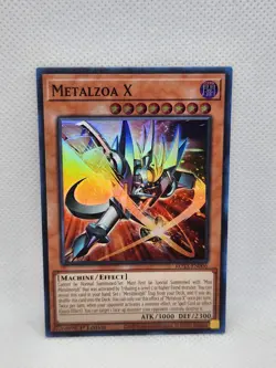 Yugioh Metalzoa X Super Rare ROTA-EN006 Dark machine Card NM 1st Edition Effect - Image 1