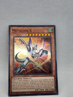 Yugioh Metalzoa X Super Rare ROTA-EN006 Dark machine Card NM 1st Edition Effect - Image 4