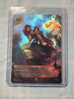 Disney Lorcana Fabled Circle of Life 225/204 Holo Card Enchanted English NM - Image 2