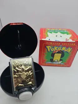 Togepi Pokemon 23K Gold-Plated Burger King Nintendo Promo Trading Card - Image 1