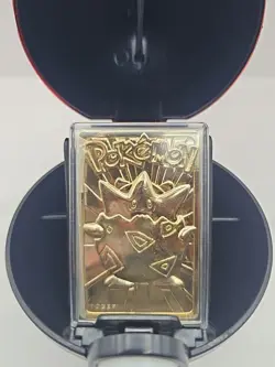 Togepi Pokemon 23K Gold-Plated Burger King Nintendo Promo Trading Card - Image 2