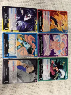 One Piece Leader Cards -6- Cards -1-OP-13 And 5-OP-14 - Image 2