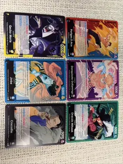 One Piece Leader Cards -6- Cards -1-OP-13 And 5-OP-14 - Image 3