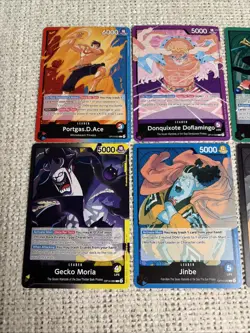 One Piece Leader Cards -6- Cards -1-OP-13 And 5-OP-14 - Image 5