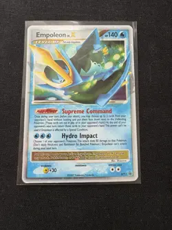 Empoleon LV.X DP11 Holo 2007 Vintage Pokemon Card Diamond and Pearl Promos - Image 1