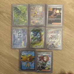 2023 Pokemon 151 Special/ Illustration Rare Lot - ALL 8 cards Illustration - NM+ - Image 1