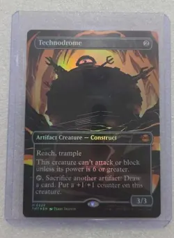 Technodrome - Foil - Borderless~0222~NM~Teenage Mutant Ninja Turtles~MTG - Image 1