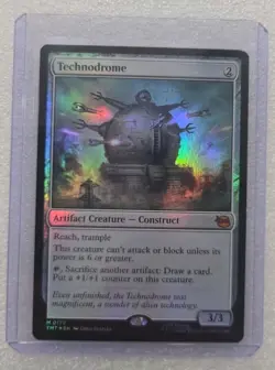 MTG Technodrome - Foil, NM-Mint, English Teenage Mutant Ninja Turtles - Image 1