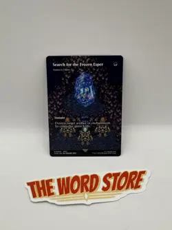 Search for the Frozen Esper - Nature's Claim - Showcase Final Fantasy MTG NM - Image 1