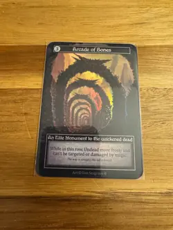 Sorcery contested realm Gothic Arcade of Bones FOIL NM - Image 1