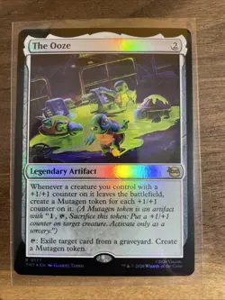 The Ooze #177 (Foil) (NM) TMT Magic MTG - Image 1