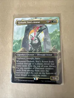 MTG Gishath, Sun’s Avatar LCI 0330 M NM Regular Borderless - Image 2