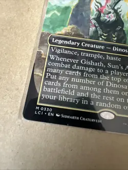 MTG Gishath, Sun’s Avatar LCI 0330 M NM Regular Borderless - Image 3