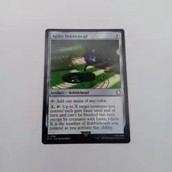 Agility Bobblehead MTG Uncommon Magic: The Gathering Fallout Commander Artifact - Image 1