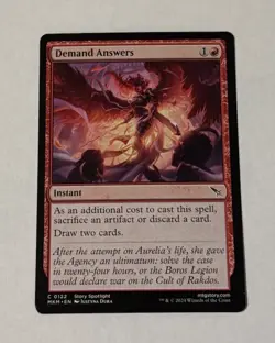 MTG Demand Answers - Murders at Karlov Manor LP - Image 1