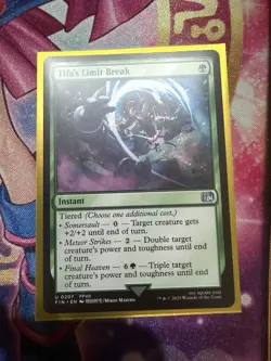 Tifa's Limit Break 207 -FINAL FANTASY - NM - Image 1