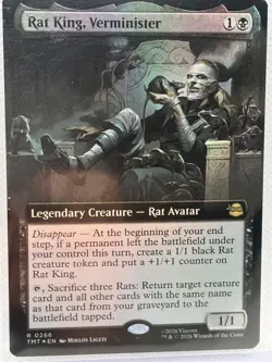 Rat King, Verminister (Extended Art) Teenage Mutant Ninja Turtles Foil 0266 - Image 1