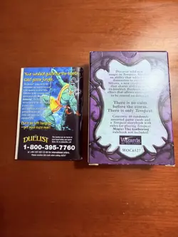 Magic the Gathering Tempest Starter Deck Box + Storybook (1997) - Vintage - Image 2