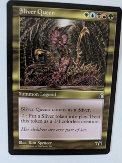 Sliver Queen Stronghold MTG NM Free shipping with tracking - Image 1